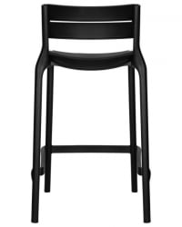 Стул полубарный DOBRIN NESSA (черный (B-03)) 4 шт