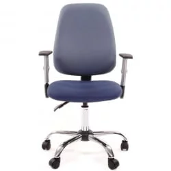 Кресло EChair-214 AL 506142 Синее