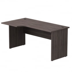 Стол эргономичный с опорами ЛДСП Еверпроф ЕВО 254С014 (левый) Дуб Пасадена / Everprof EVO 254S014