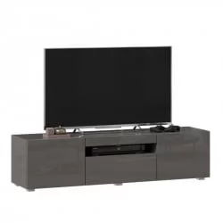 ТВ тумба Бруклин ЛД 685.010.000 М Оникс Серый глянец