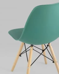Стул Еамес ДСВ 4 шт. Серо-зеленый / Eames DSW