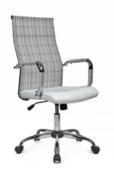 Кресло Арт РCХ 6017Х Серо-белый / Art RCH 6017H