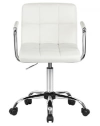 Офисное кресло для персонала DOBRIN TERRY (белый) 2 шт