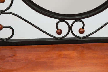 Туалетный стол AT-992 (DT-5) с мягким пуфом