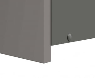 Шкаф угловой Грейс 105.20 левый Оникс Кубанит