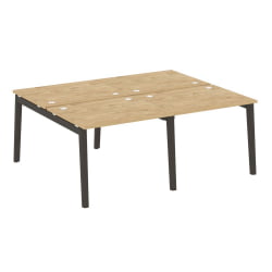 Рабочая станция ОНИКС ВООД ОВ.Д.РС-4.1.8 Тиквуд Светлый/Темный / ONIX WOOD OW.D.RS-4.1.8