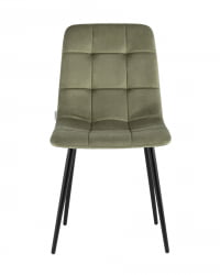 Стул Одди велюр пыльно-оливковый 4 шт. комплект