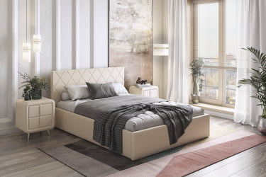 Тумба Софи TM-001.1 крем (экокожа)