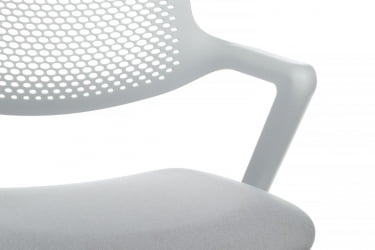 Кресло Дреам-Ф Д2202-2 Светло-серый / Dream-F D2202-2