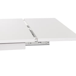 Стол VIGO ЛДСП/HPL/металл, 120 x 80 x 30 х 30 х 75 см, Белый