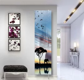 Шкаф с зеркалом Драйв Шелф Арт (левый) Венге