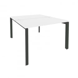 Рабочая станция на П-образном м/к ONIX O.MP-D.RS-2.2.7 Белый Бриллиант/Антрацит