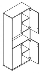 Шкаф IMAGO СТ-1.5 Мокачино
