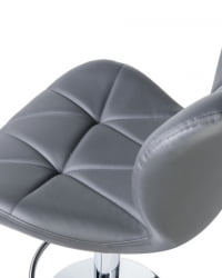 Стул барный DOBRIN BARNY (серый) 2 шт