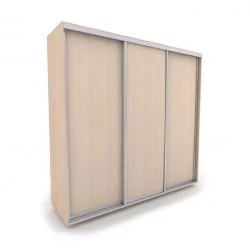 Шкаф-купе 3-х дверный Акцент-Сим Д 1800х600 Дуб молочный