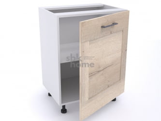 Стол С-60 (520), Дублин (600*520*820) Дуб галифакс белый, 21677 