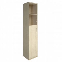 Шкаф высокий узкий левый Riva А.СУ-1.7 Л Клен