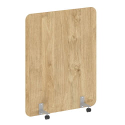 Перегородка на металлических опорах, на роликах R-line DP.R-120-150 Тиквуд Светлый