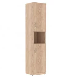 Шкаф колонка c 2-мя глухими малыми дверьми SR-5U.4 L Дуб Сонома Светлый