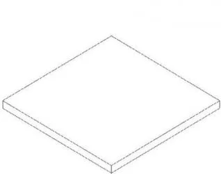 Топ к тумбе Т-1 Металлик (остаток, на складе)