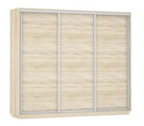 Шкаф-купе трехдверный Экспресс Трио Элемент 2400х2400h Дуб сонома