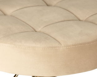 Табурет барный DOBRIN BRUNO GOLD (бежевый велюр (MJ9-10)) 2 шт