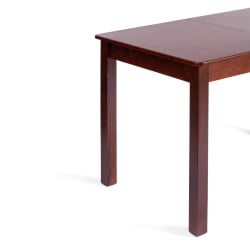 Стол MOSS раздвижной бук, мдф, 110+30 x 68 x 75 см, Cappuchino