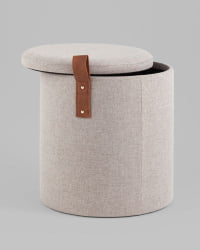 Пуф с ящиком Эркки S серый