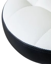 Барный стул DOBRIN BRUNO Бело-черный