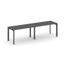 Рабочая станция односторонняя Стайл Проджект СН-59П.ОРС-012 Антрацит/Металл Антрацит/Черный Заглушка / SN-59P.ORS-012