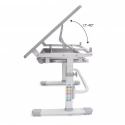 Комплект парта и стул с чехлом RIFFORMA SET-10 Белый Голубой