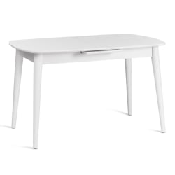 Стол-автомат RAMBO (mod. 1193) МДФ/пластик, 130+30 x 80 x 75 см, white (белый)