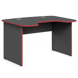 Компьютерный стол с надстройкой SKILLL STG 1385.1 антрацит/красный