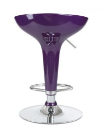 Стул барный DOBRIN BOMBA (фиолетовый металлик) 2 шт