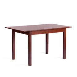 Стол MOSS раздвижной бук, мдф, 110+30 x 68 x 75 см, Cappuchino