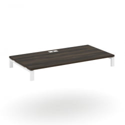 Стол надставка на две опорные тумбы CONCEPT CN.OSN-007 Дуб Мали Белый