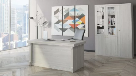 Комплект мебели для кабинета руководителя Bern 10 Светлый дуб