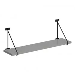 Полка в детскую COFFEE SH4-BAR Серый