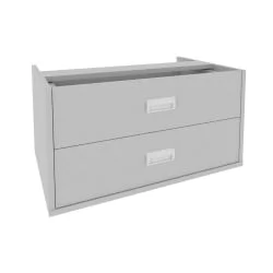 Блок ящиков центральный Марис СХ.ЙC-6 Серый / Maris SH.YC-6