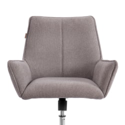 Кресло Murano/Мурано хром велюр/букле (HYP), бежевый