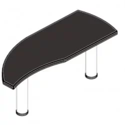 Приставка на опоре В300.1 Венге магия