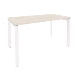 Стол рабочий на П-образном м/к ONIX O.MP-SP-3.7 Денвер Светлый/Белый