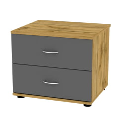 Комод Алиса(K8)458х540х459ручкаскоба96мм(ДВ-Графит)