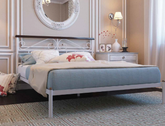 Кровать Эсмеральда 1200х1900 Белая