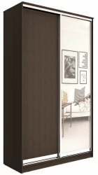 Двустворчатый гардеробный шкаф Хит-24-12-15 Аруба Венге