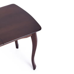 Стол CATERINA PROVENCE бук, мдф, 100+30x70x75 см, Cappuchino