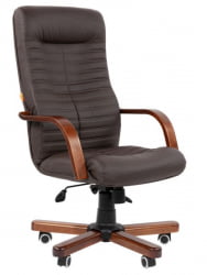 Офисное кресло CHAIRMAN 480ВД, экокожа, коричневый Н / 480WD, N
