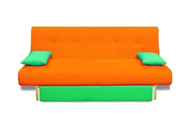 Диван MANGO 4 (2 категория) Оранжевый Зеленый