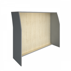 Стойка прямая 1400 Riva А.РС-3 Клен/Металлик