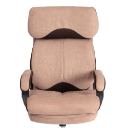 Кресло руководителя Duke metal BL ткань, светло-коричневый, KUB 03/TW-24